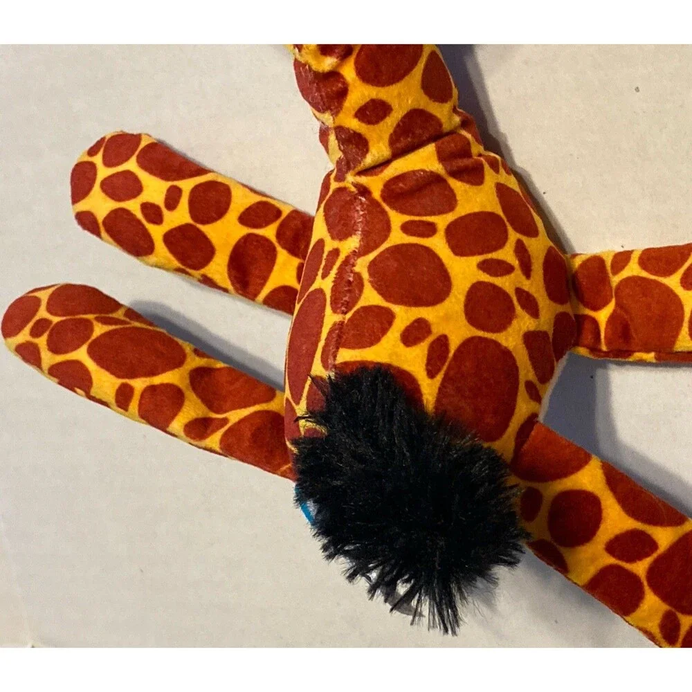 BARK Bark Box Dog Toy Giraffe Zoo Squeak Crinkle Medium/Large 8”